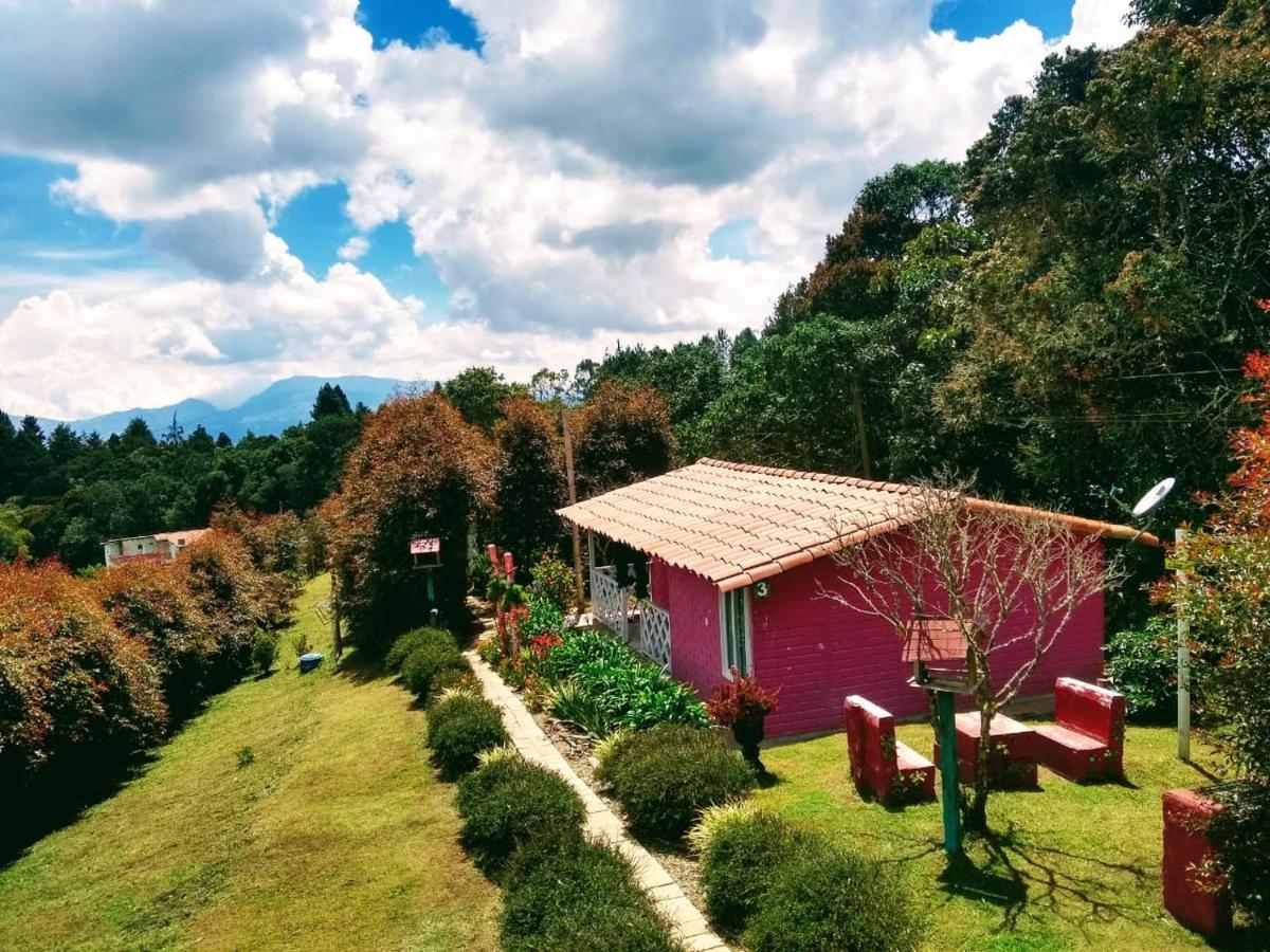 Hospedaje Santaelena -Chalets De Montana- Santa Elena (Antioquia) Exterior foto