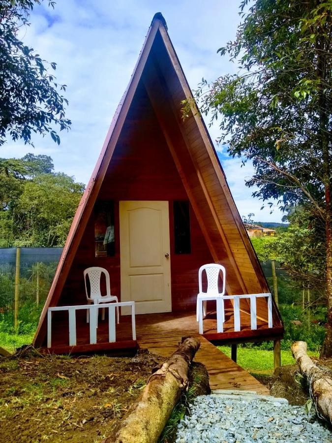 Hospedaje Santaelena -Chalets De Montana- Santa Elena (Antioquia) Exterior foto